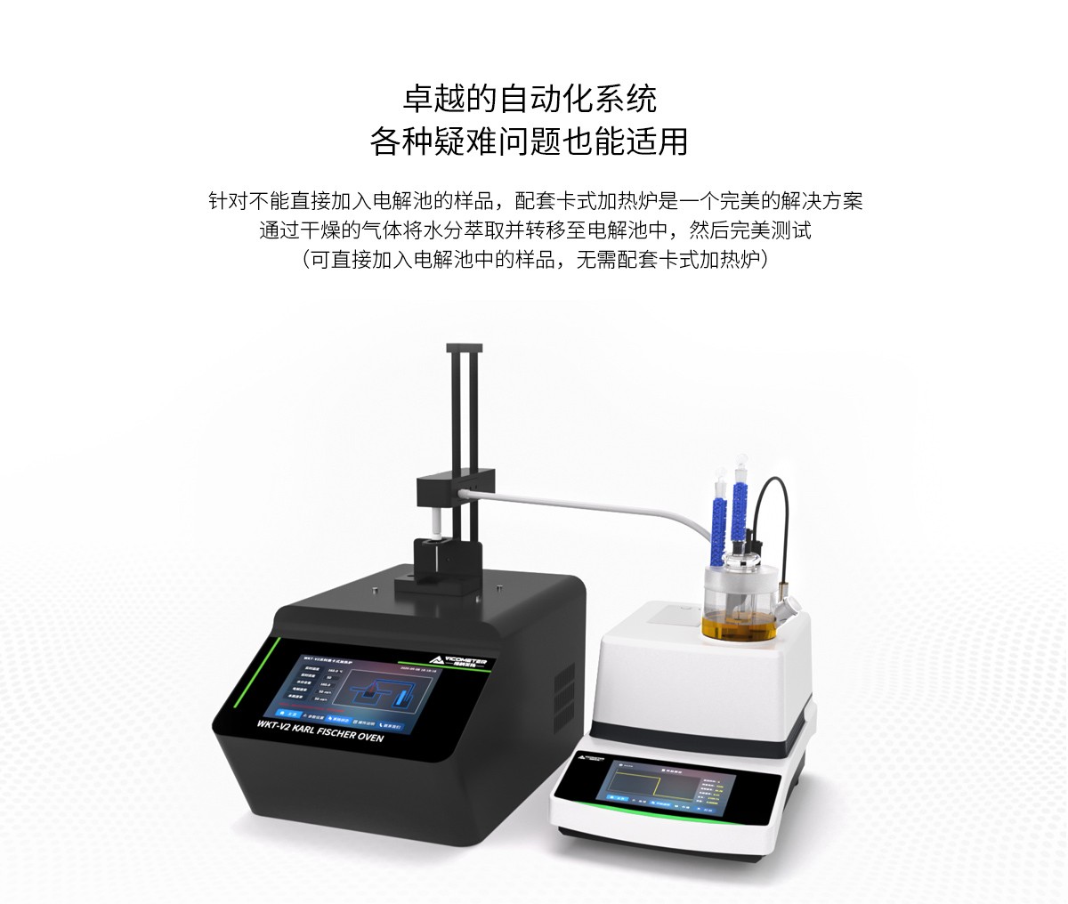 WKT-A9型卡爾費休微量水分測定儀（庫倫法）