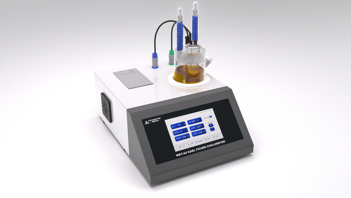 WKT-A5型卡爾費(fèi)休微量水分測(cè)定儀（庫(kù)倫法）