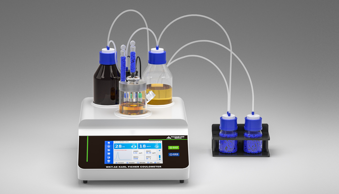 WKT-A8型全自動(dòng)微量水分測(cè)定儀（自動(dòng)換液）