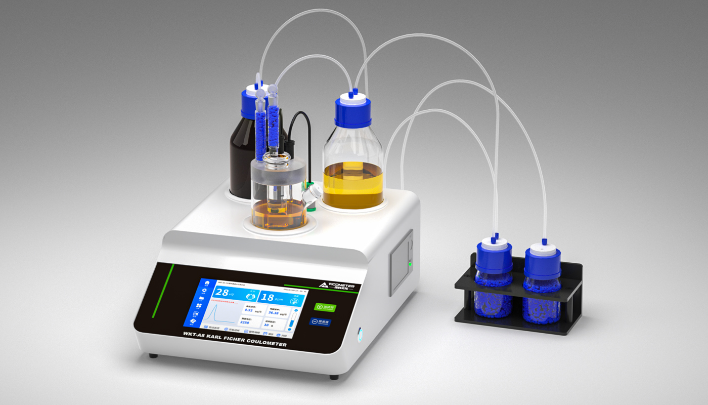 WKT-A8型全自動(dòng)微量水分測(cè)定儀（自動(dòng)換液）